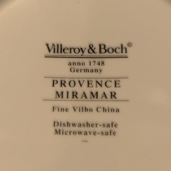 Set Of 3 Villeroy & Boch Provence Miramar Pasta Soup Bowls 9 5/8" - Picture 4 of 8